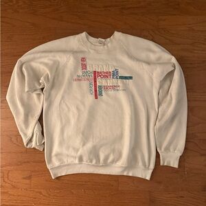Vintage White Grand Canyon Graphic Sweatshirt